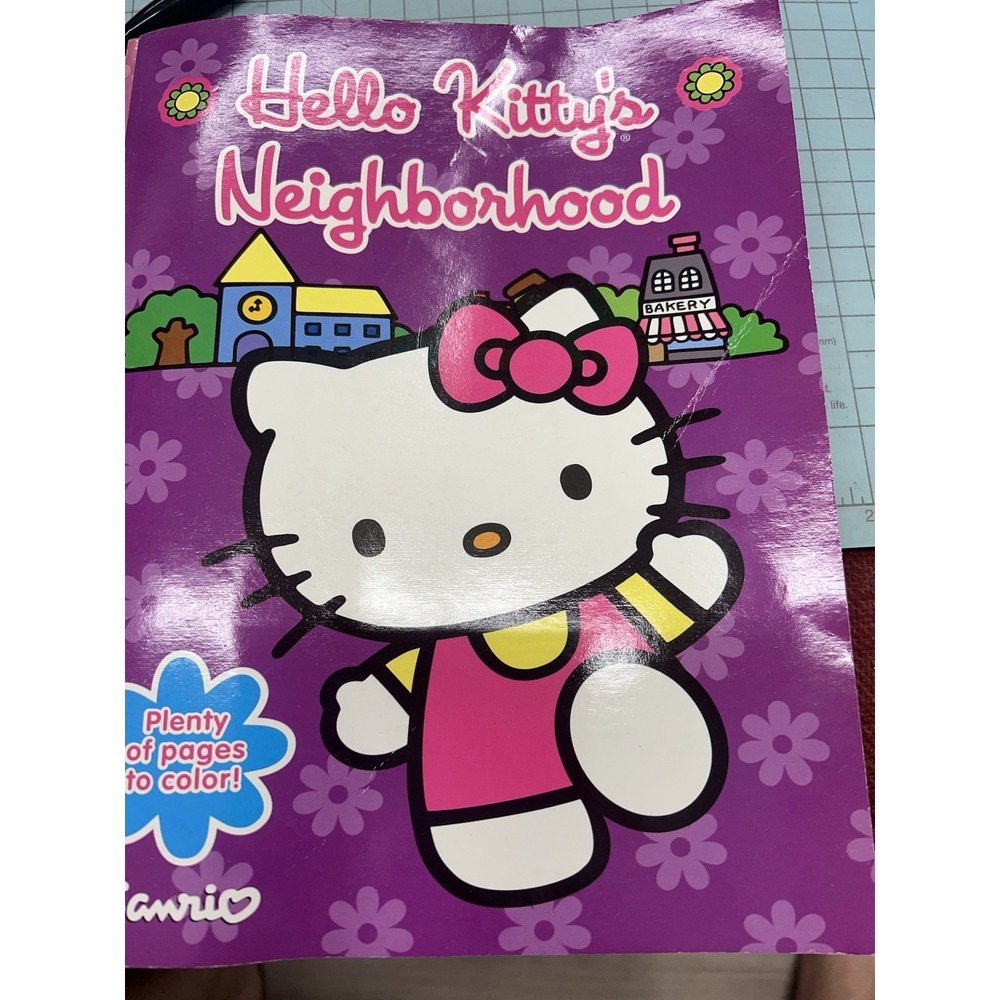 Set Of 3 Hello Kitty Coloring And Activity Books Sanrio